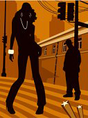 girl on street